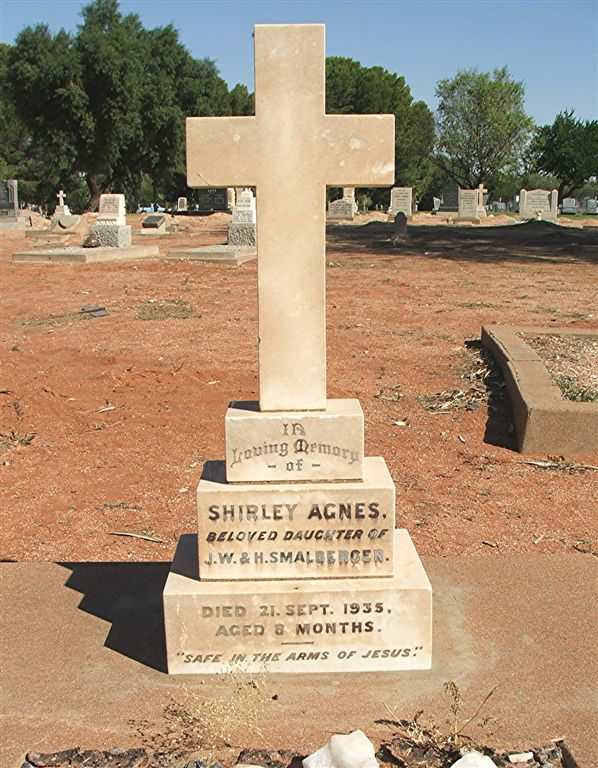 SMALBERGER Shirley Agnes 1935-1935