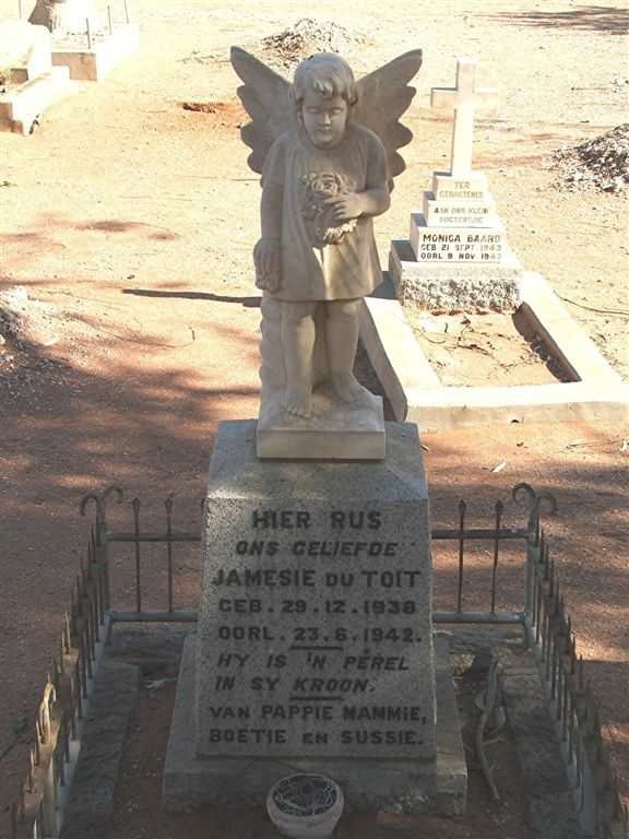 TOIT Jamesie, du 1938-1942