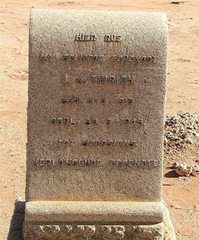 THIRION J.J. 1919-1946