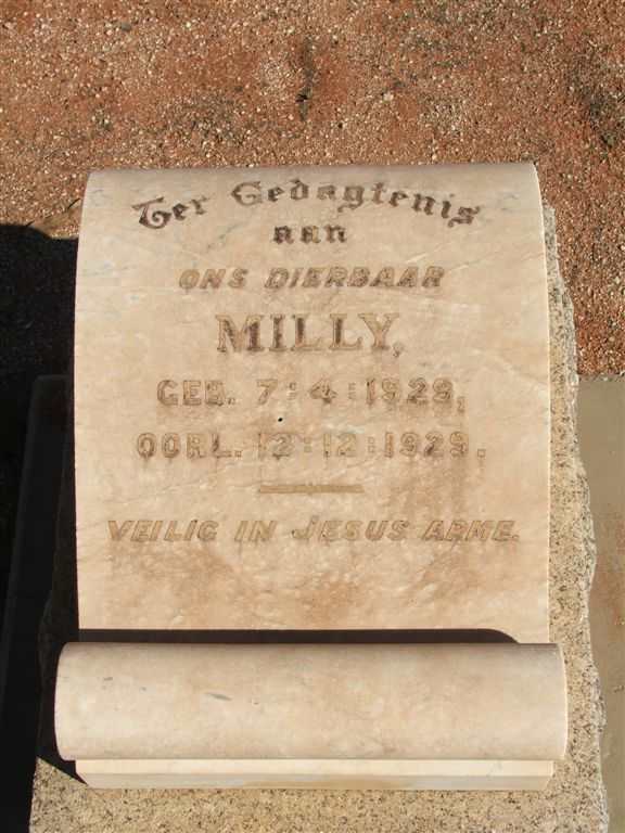 ? Milly 1929-1929