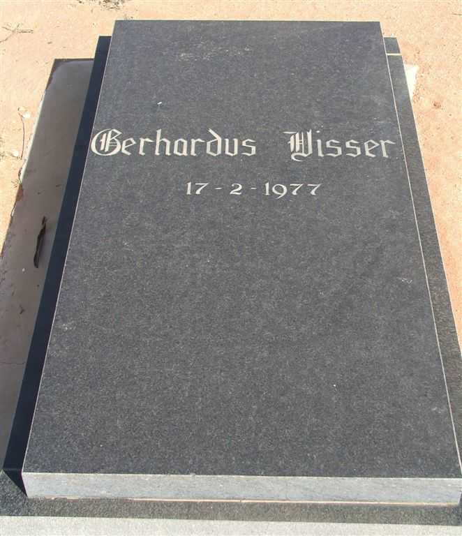 VISSER Gerhardus -1977