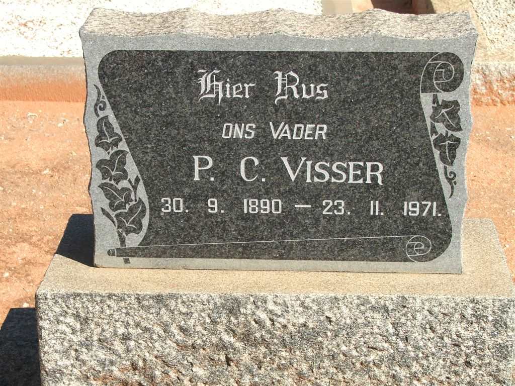 VISSER P.C. 1890-1971
