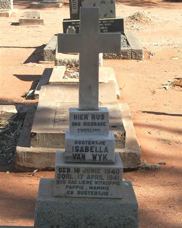 WYK Isabella, van 1940-1941