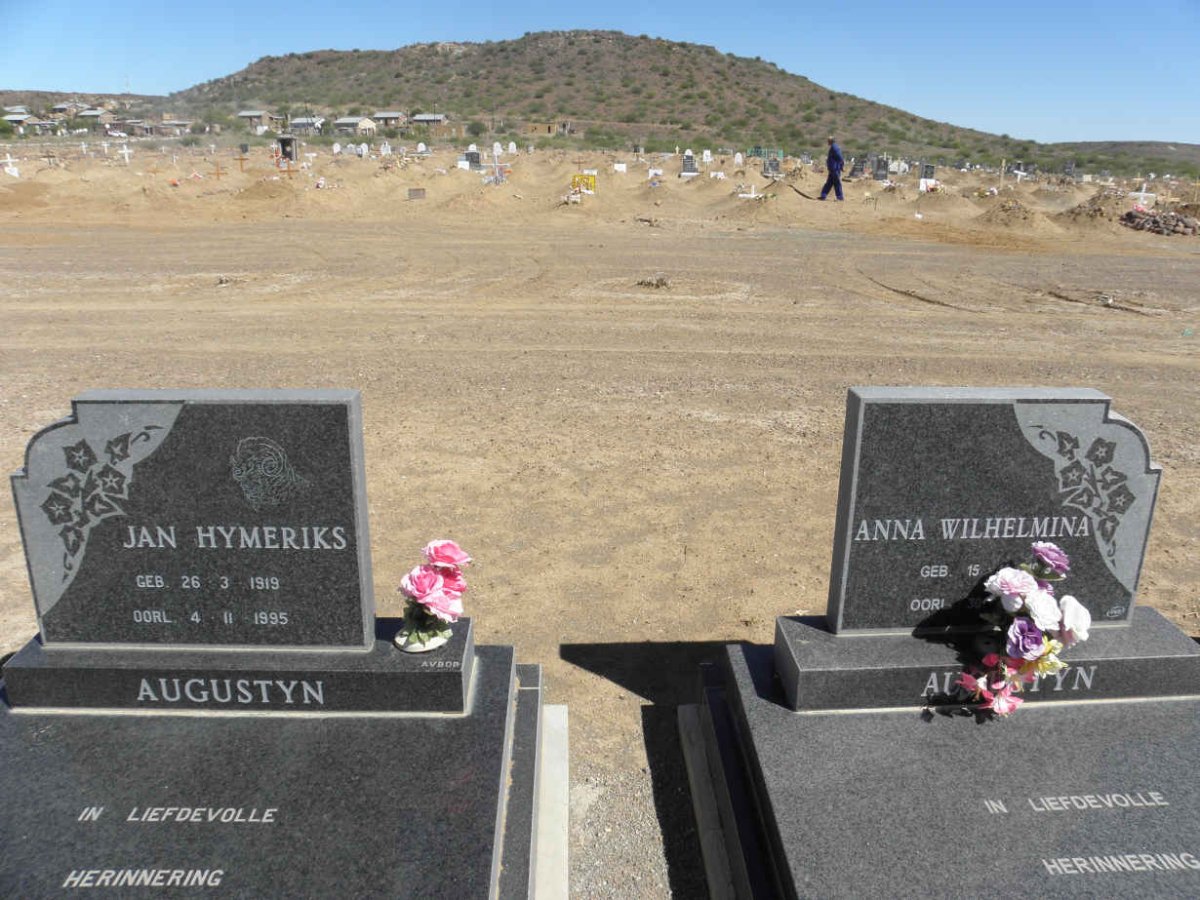 AUGUSTYN Jan Hymeriks 1919-1995 &amp; Anna Wilhelmina 19?9-19??
