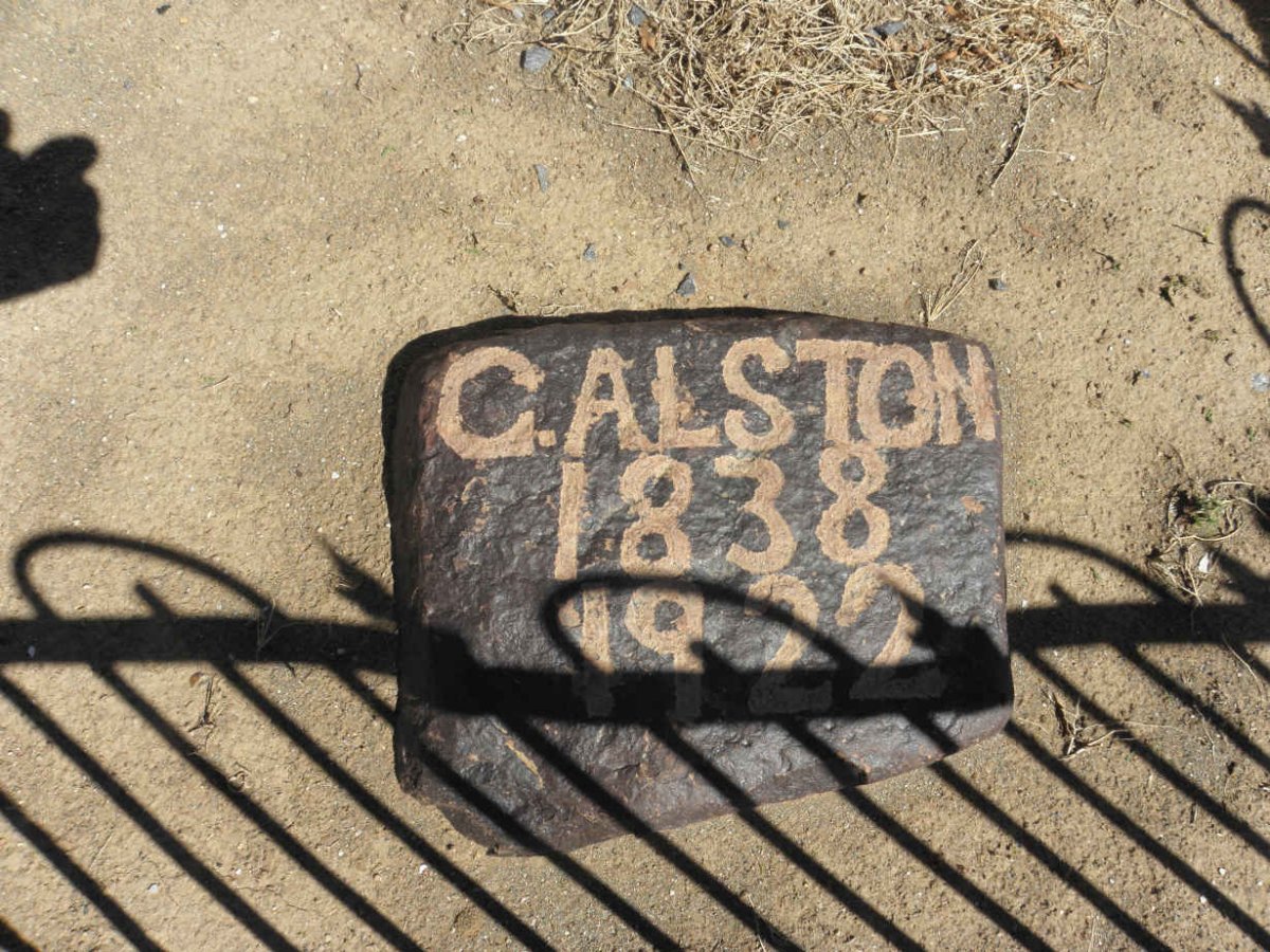 ALSTON C. 1838-1922