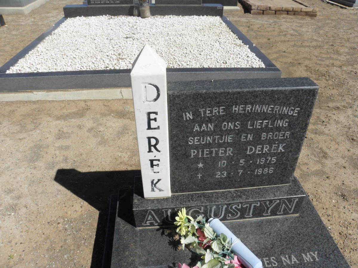 AUGUSTYN Pieter Derek 1975-1986