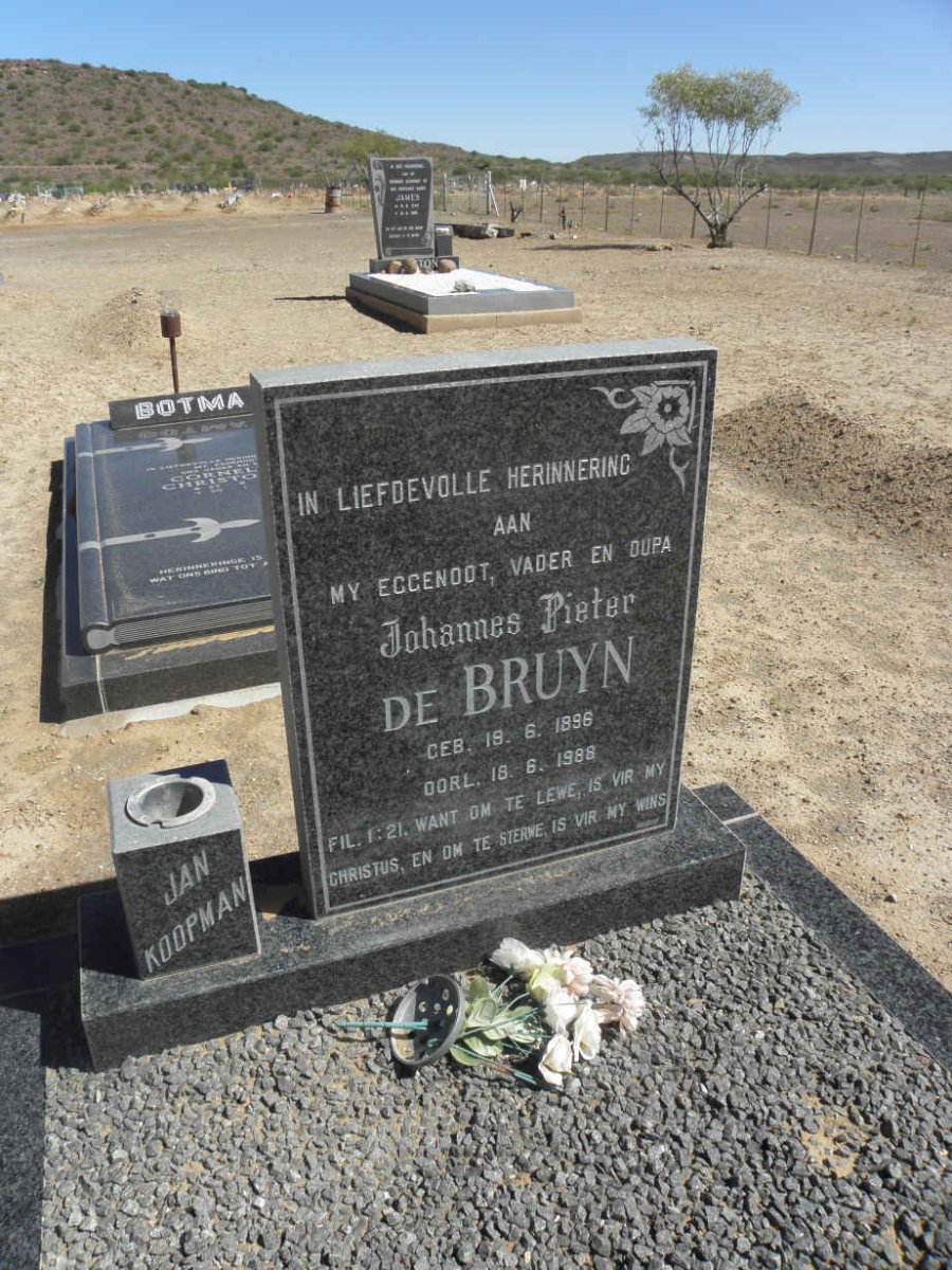 BRUYN Johannes Pieter, de 1896-1988