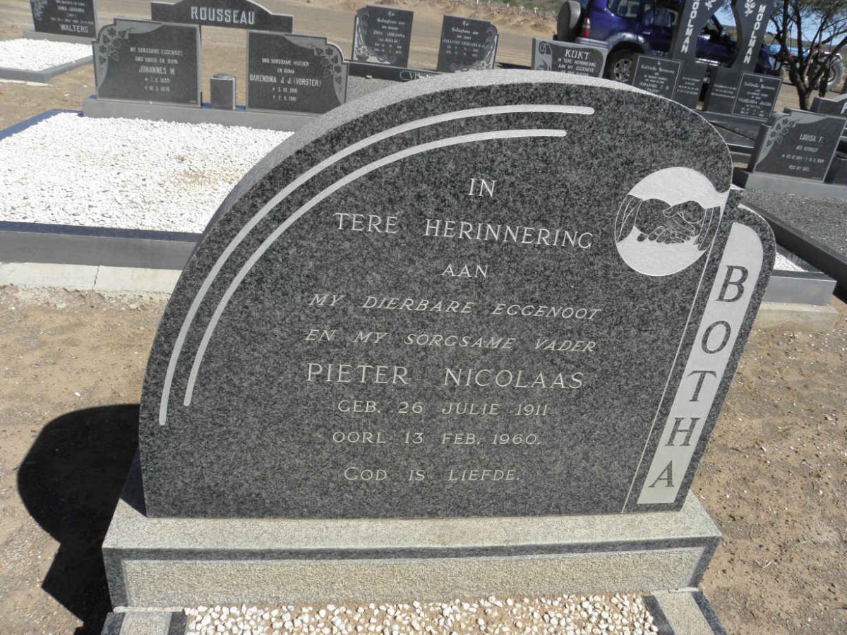 BOTHA Pieter Nicolaas 1911-1960