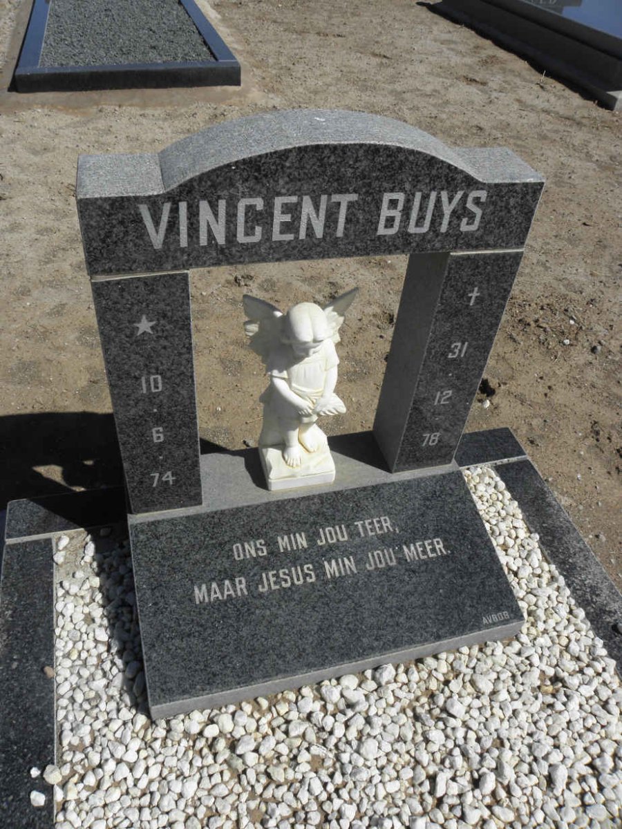 BUYS Vincent 1974-1978