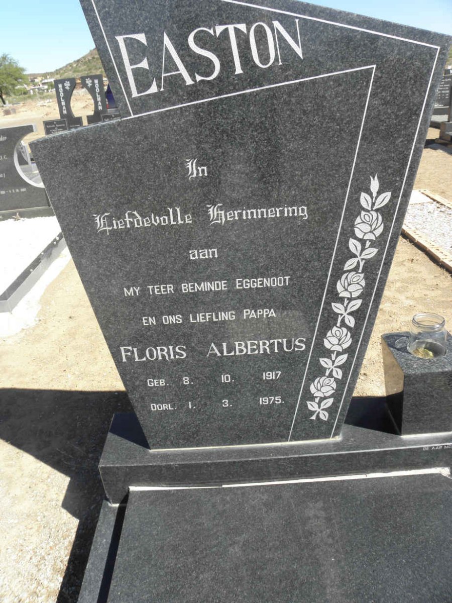 EASTON Floris Albertus 1917-1975