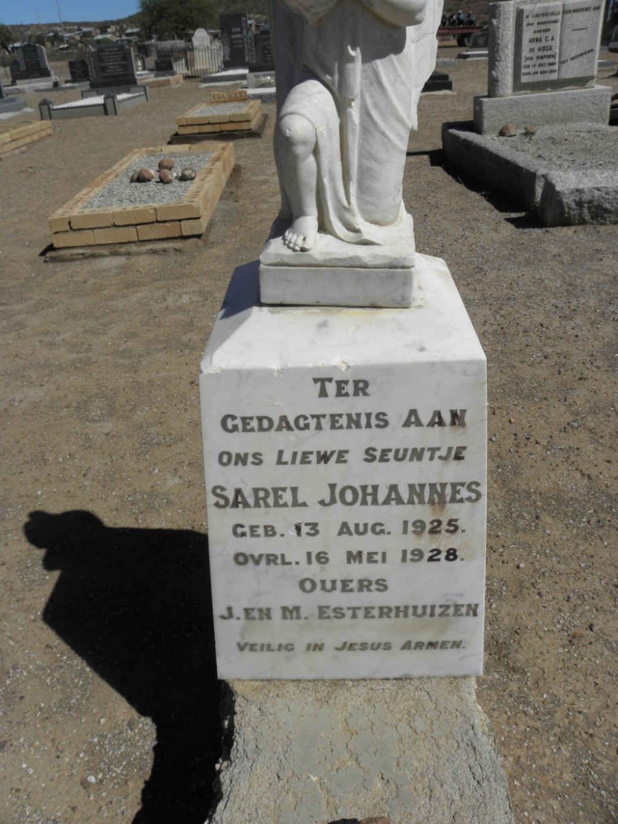ESTERHUIZEN Sarel Johannes 1925-1928