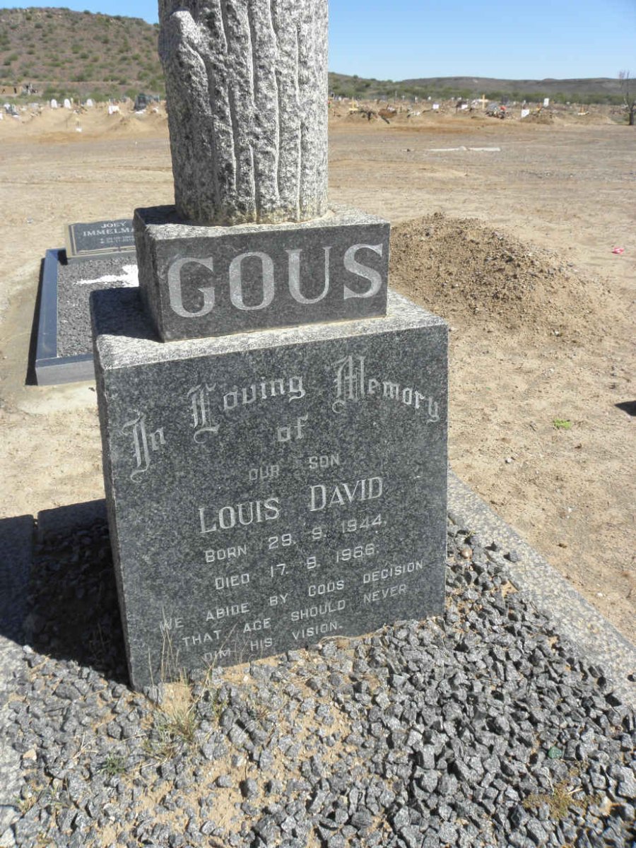 GOUS Louis David 1944-1966