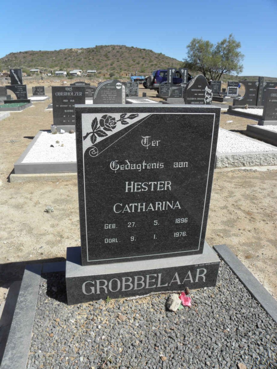 GROBBELAAR Hester Catharina 1896-1976