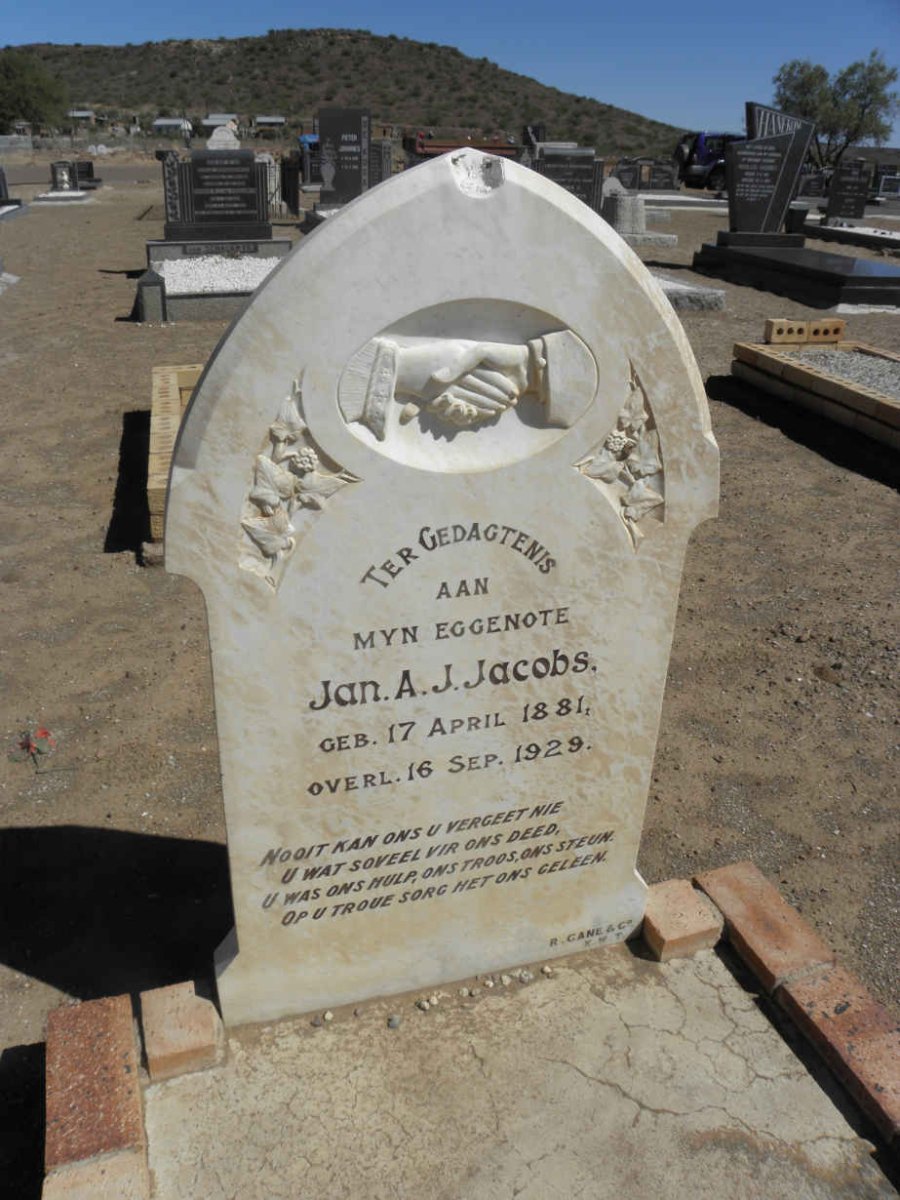 JACOBS Jan A.J. 1881-1929