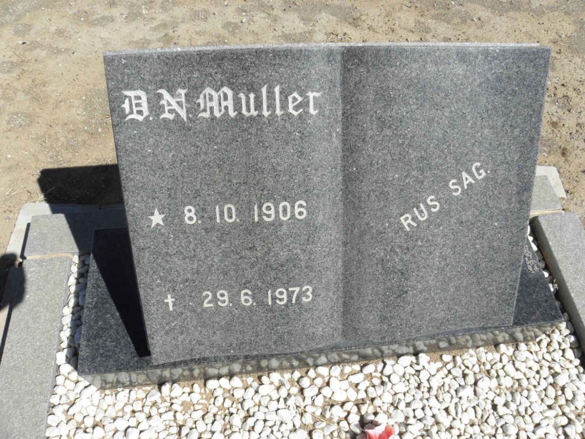 MULLER D.N. 1906-1973