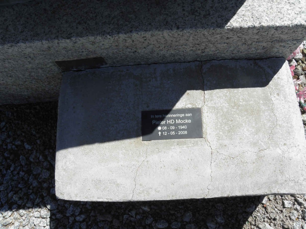 MOCKE Pieter H.D. 1940-2008