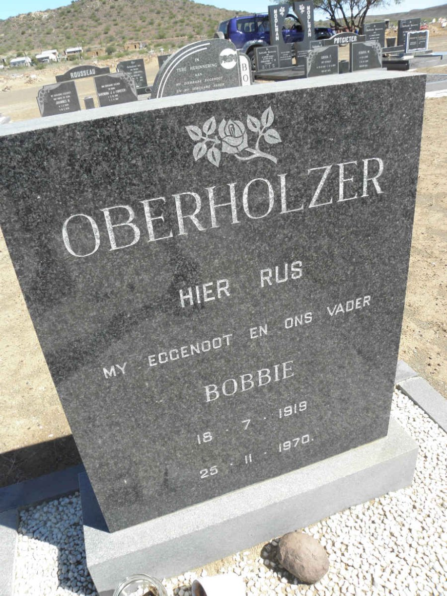 OBERHOLZER Bobbie 1918-1970