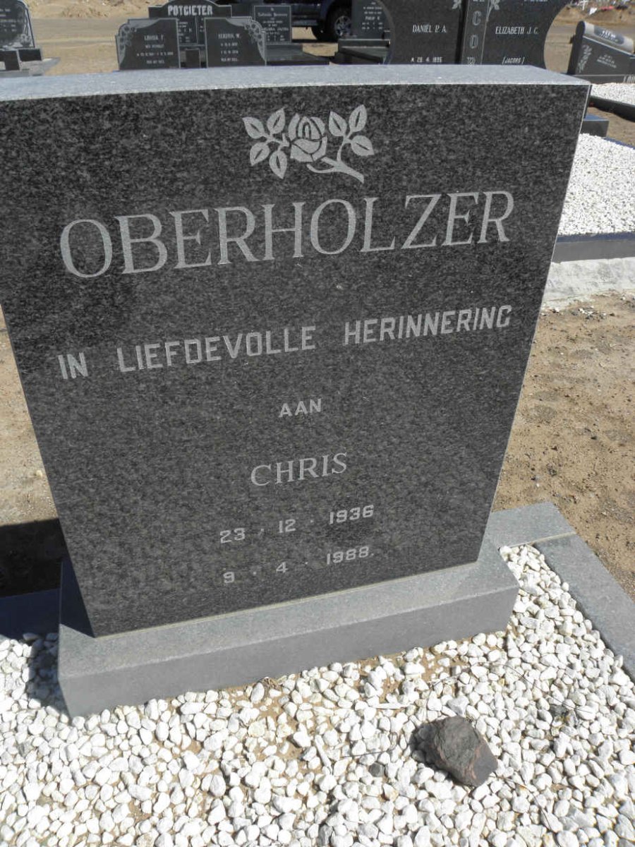 OBERHOLZER Chris 1936-1988