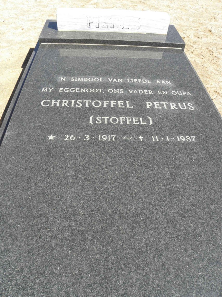 PIETERS Christoffel Petrus 1917-1987