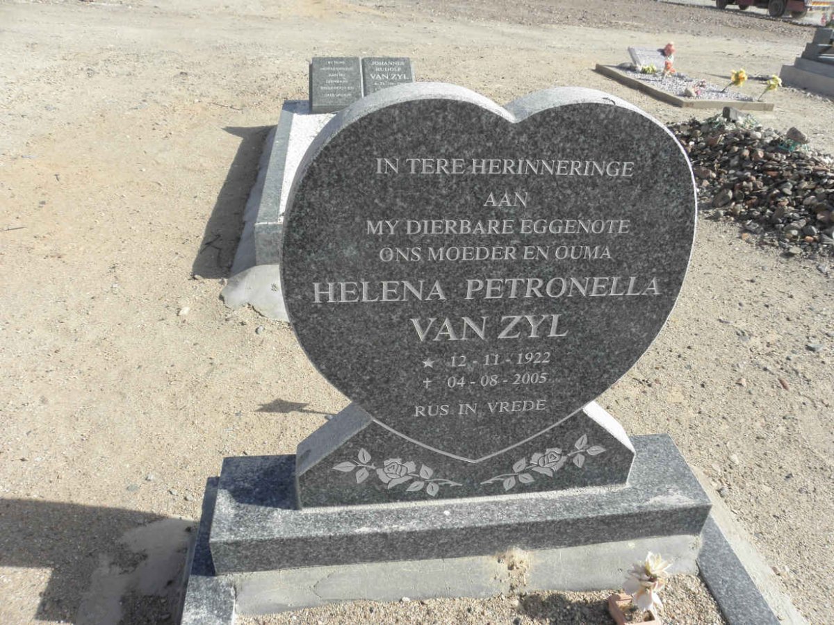 ZYL Helena Petronella, van 1922-2005