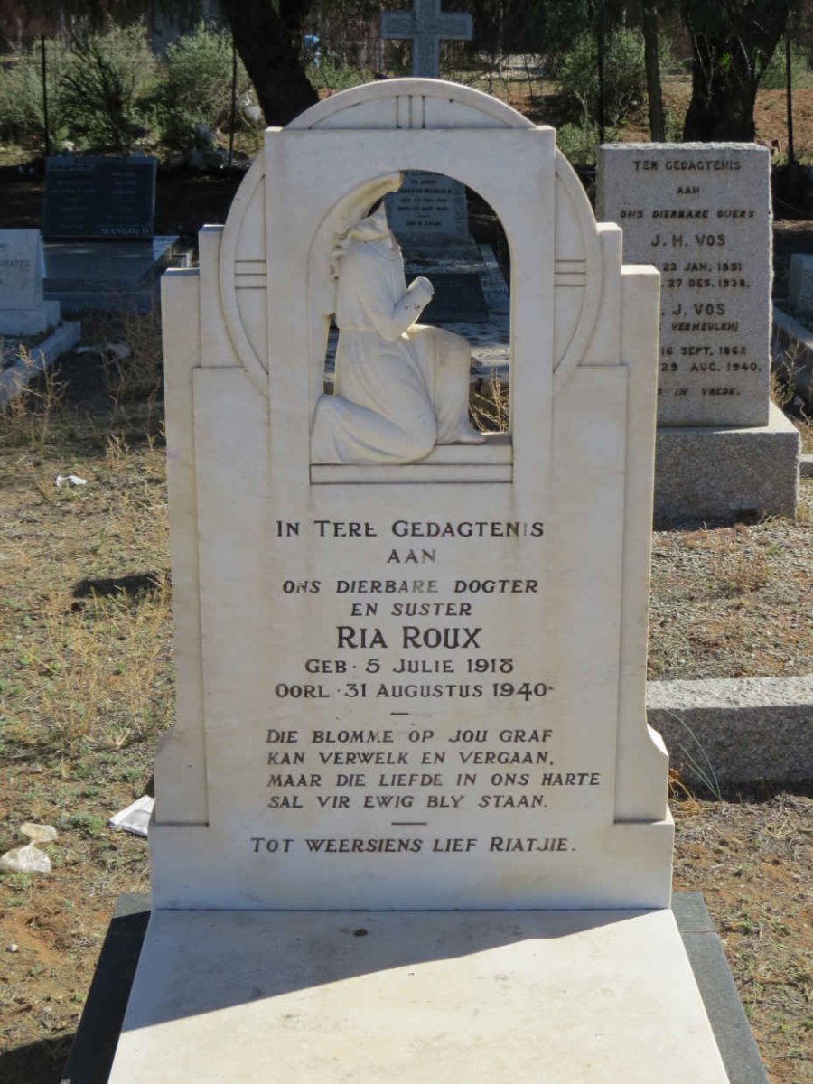 ROUX Ria 1918-1940