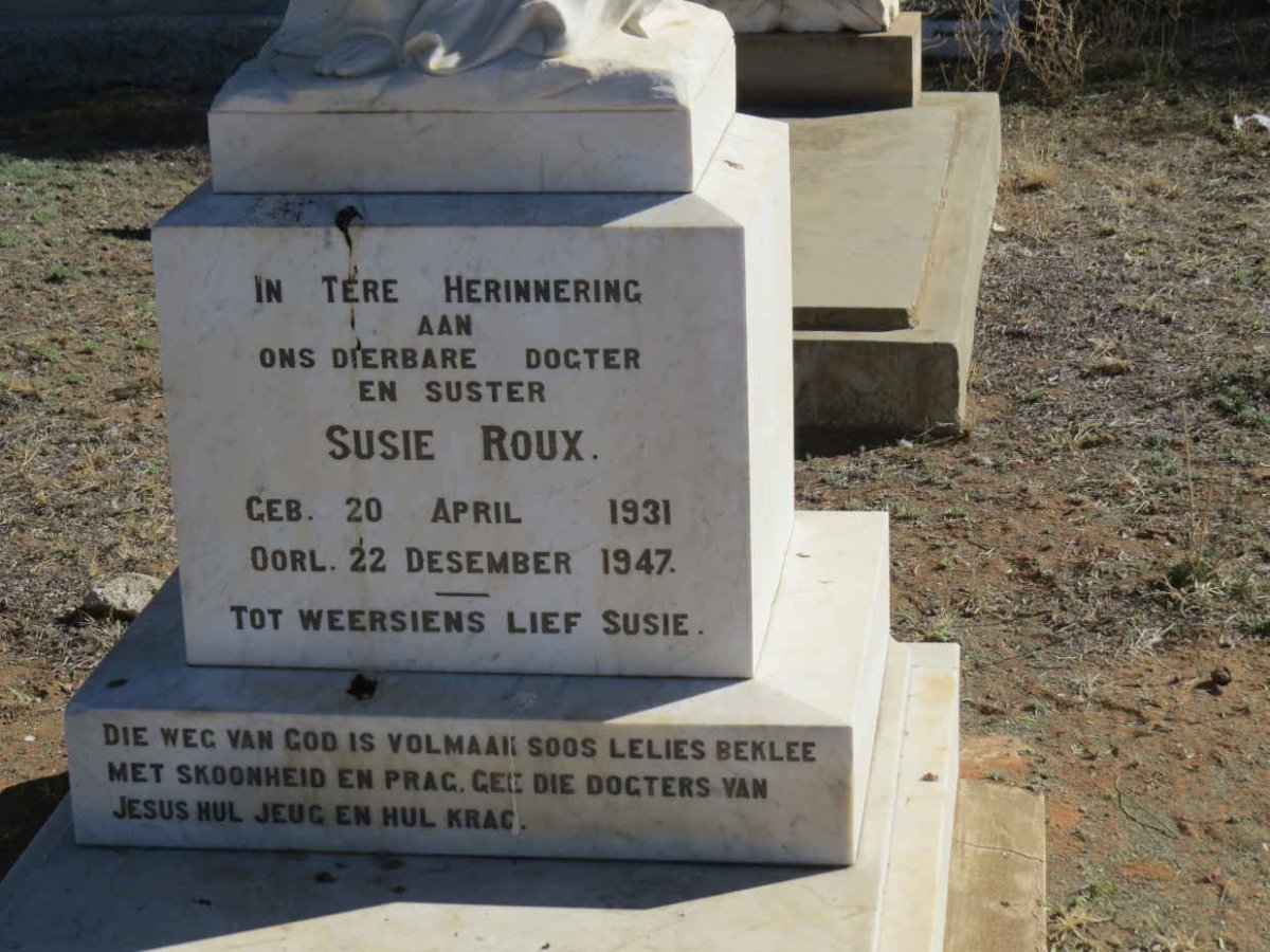 ROUX Susie 1931-1947