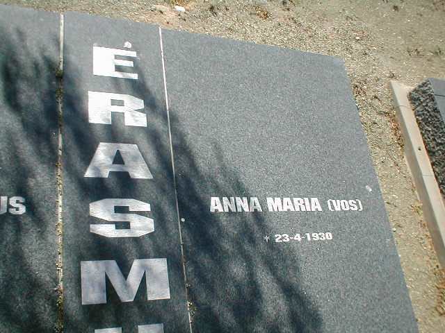 ERASMUS Anna Maria nee VOS  1930-