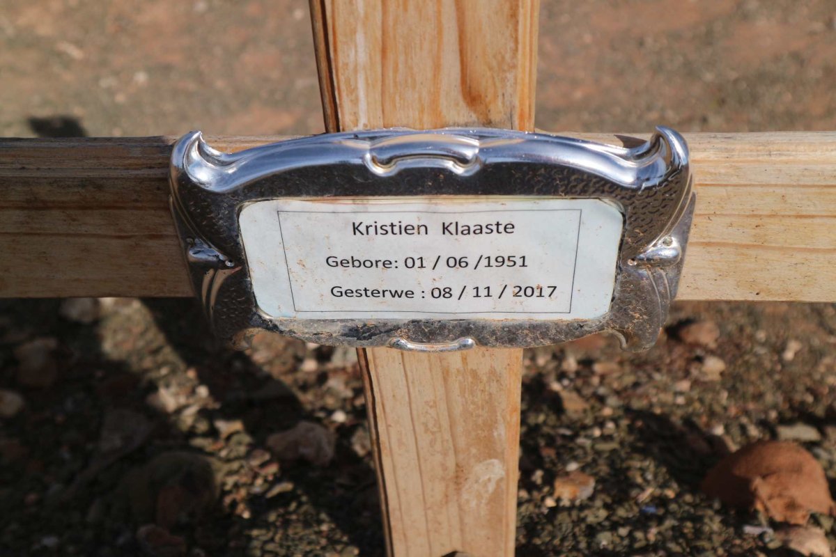 KLAASTE Kristien 1951-2017