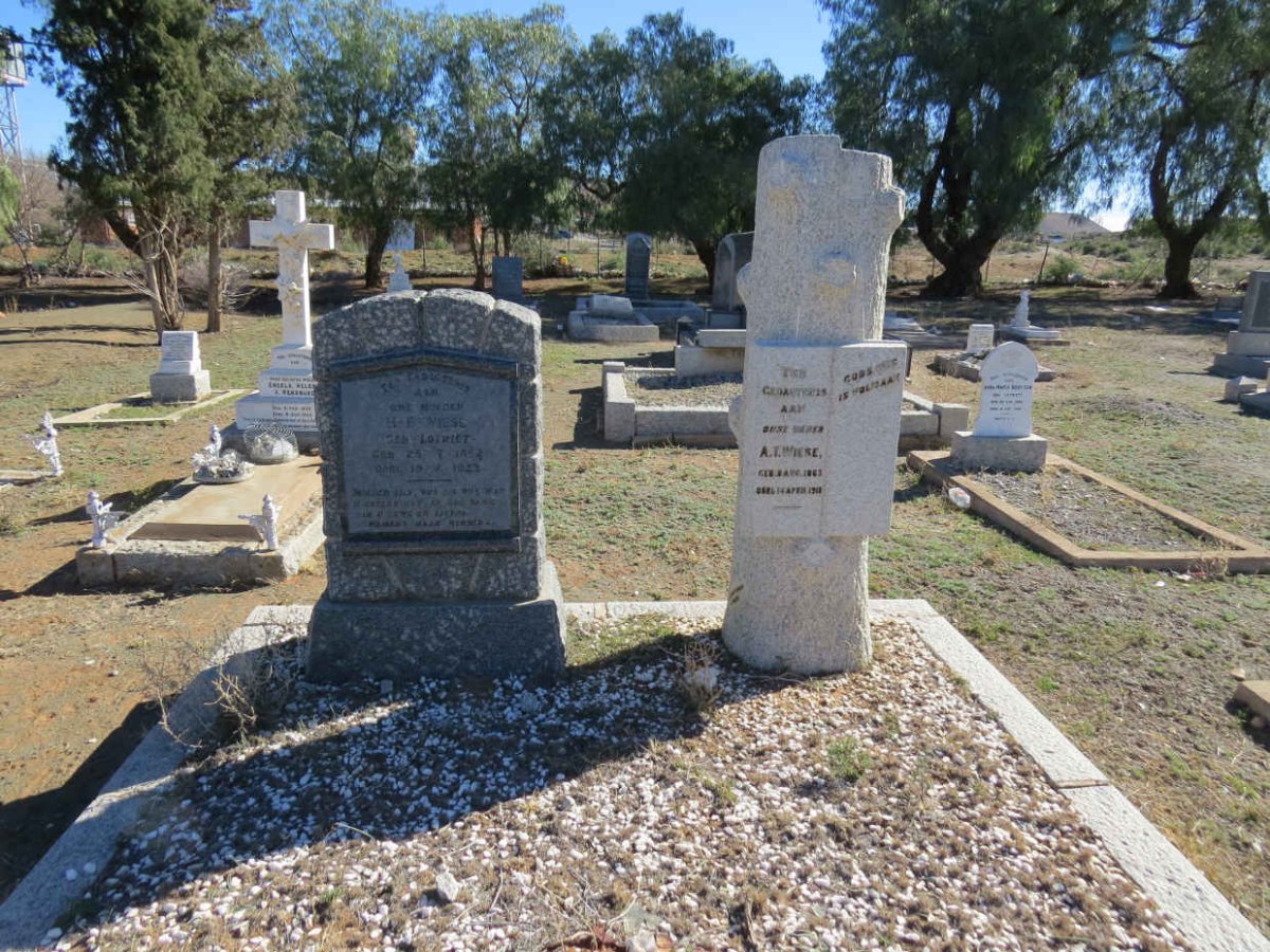 WIESE A.T. 1863-1918 &amp; H.E. LOTRIET 1864-1942