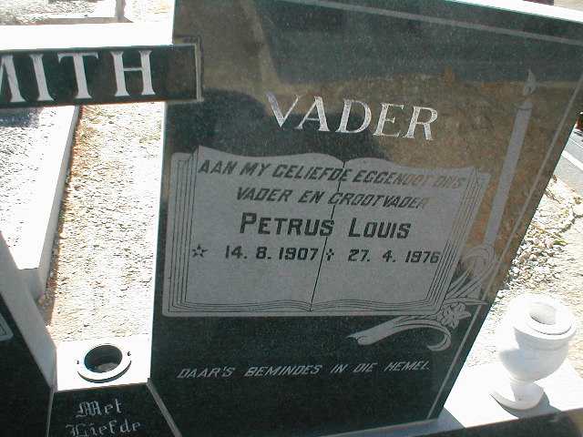 SMITH Petrus Louis 1907-1976