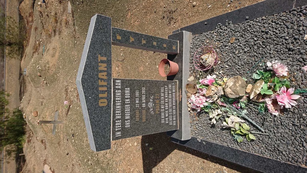 OLIFANT Fytjie 1961-2012