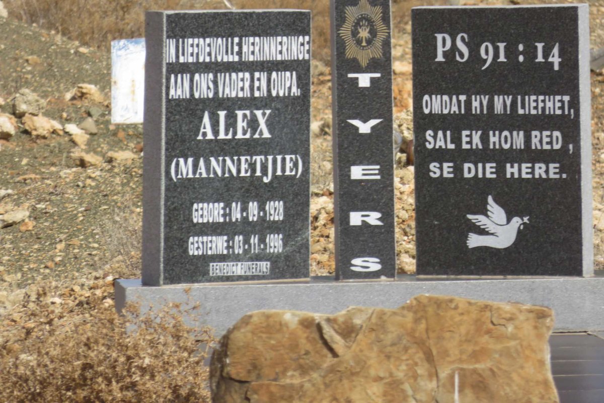 TYRES Alex 1928-1996