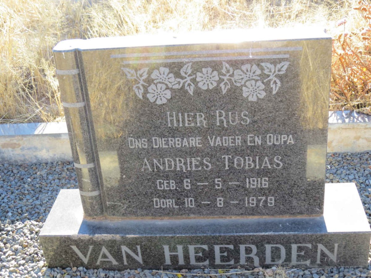 HEERDEN Andries Tobias, van 1916-1979