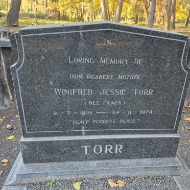 TORR Winifred Jessie nee FILMER 1895-1974