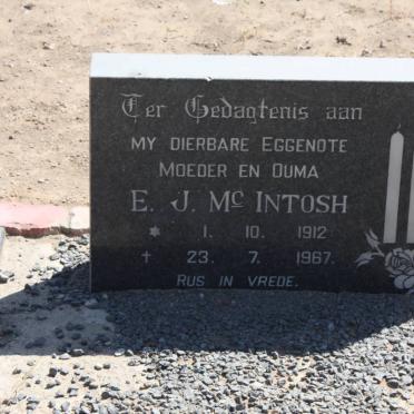 Mc INTOSH E.J. 1912-1967