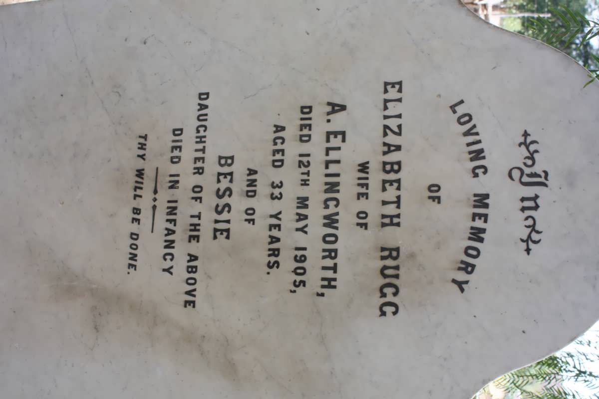 ELLINGWORTH Elizabeth nee RUGG -1905 :: ELLINGWORTH Bessie 