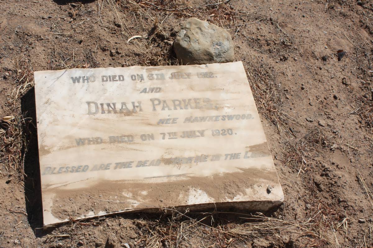 ? -19?2 &amp; PARKES Dinah nee HAWKESWOOD -1920