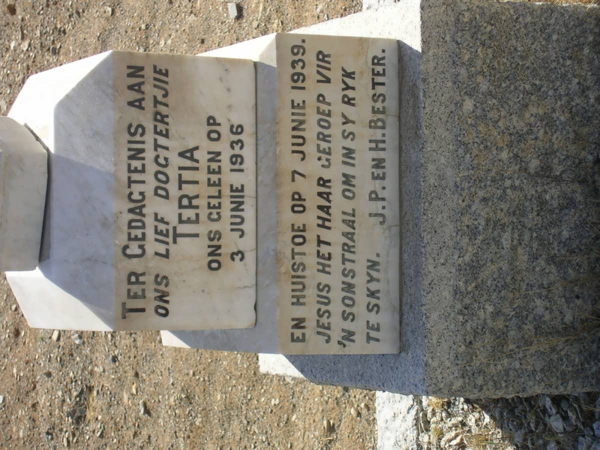 BESTER Tertia 1936-1939