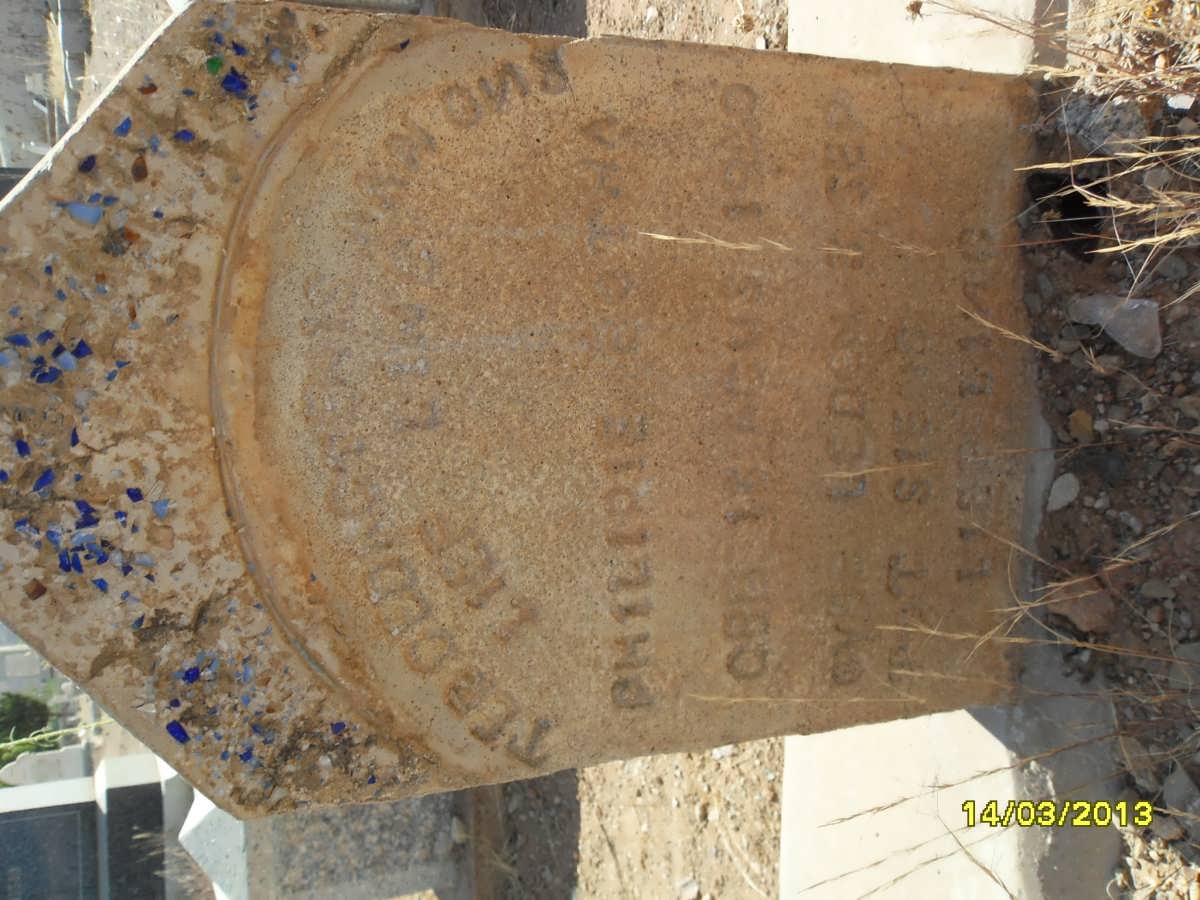 BOTHA Philipie 1940-1940