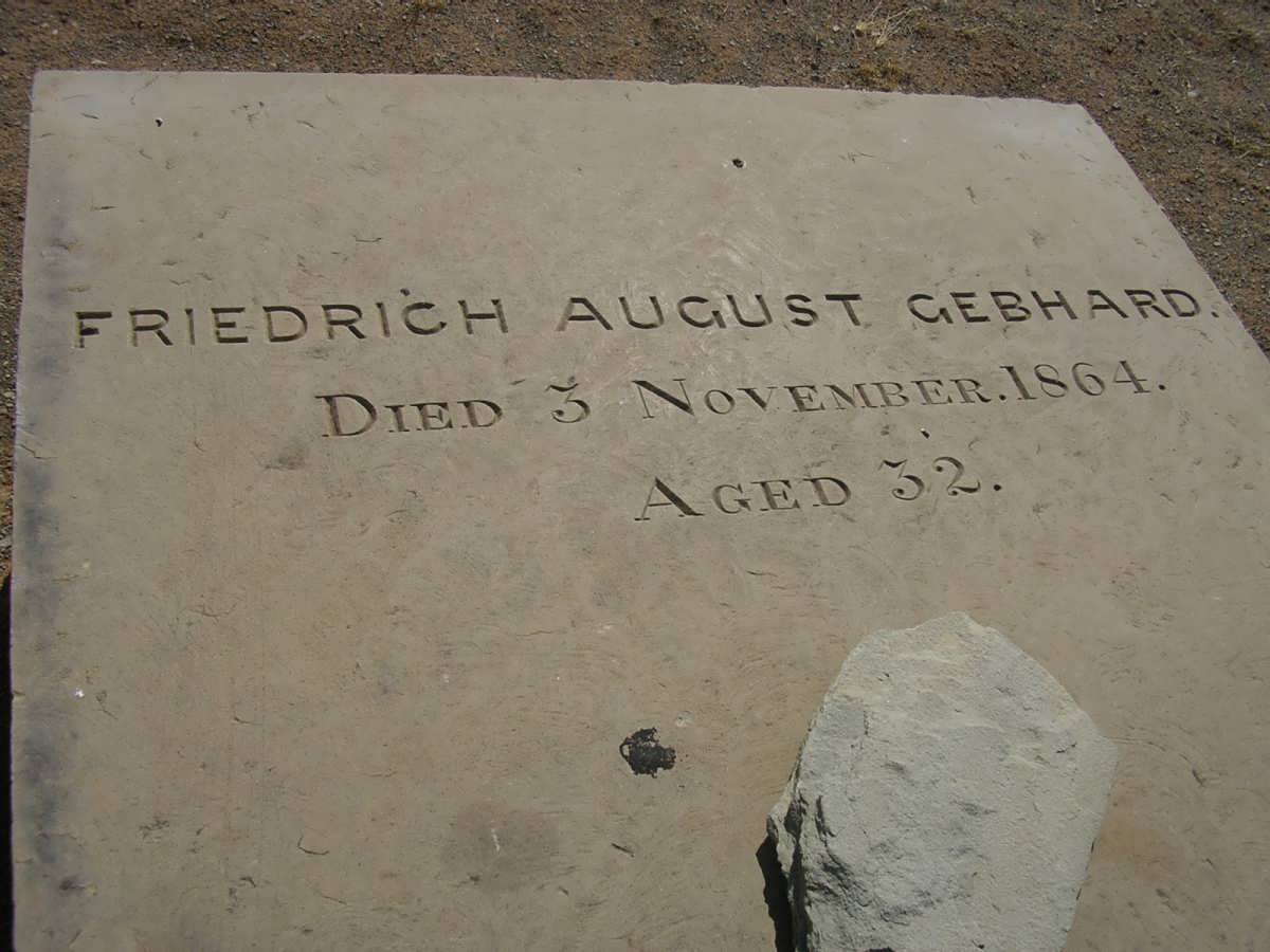 GEBHARD Friedrich August -1864