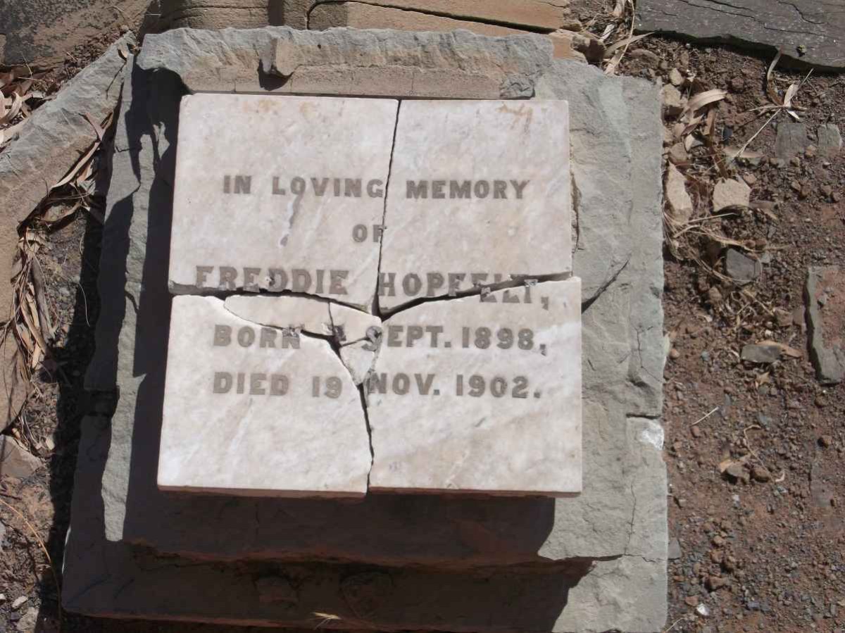HOPFELT Freddie 1898-1902