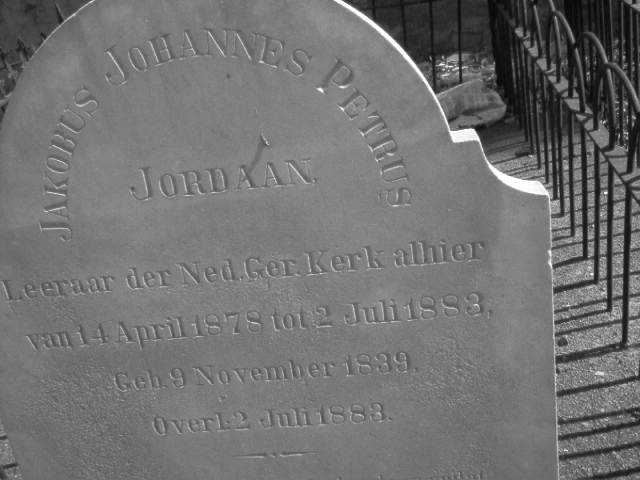 JORDAAN Jakobus Johannes Petrus 1839-1883
