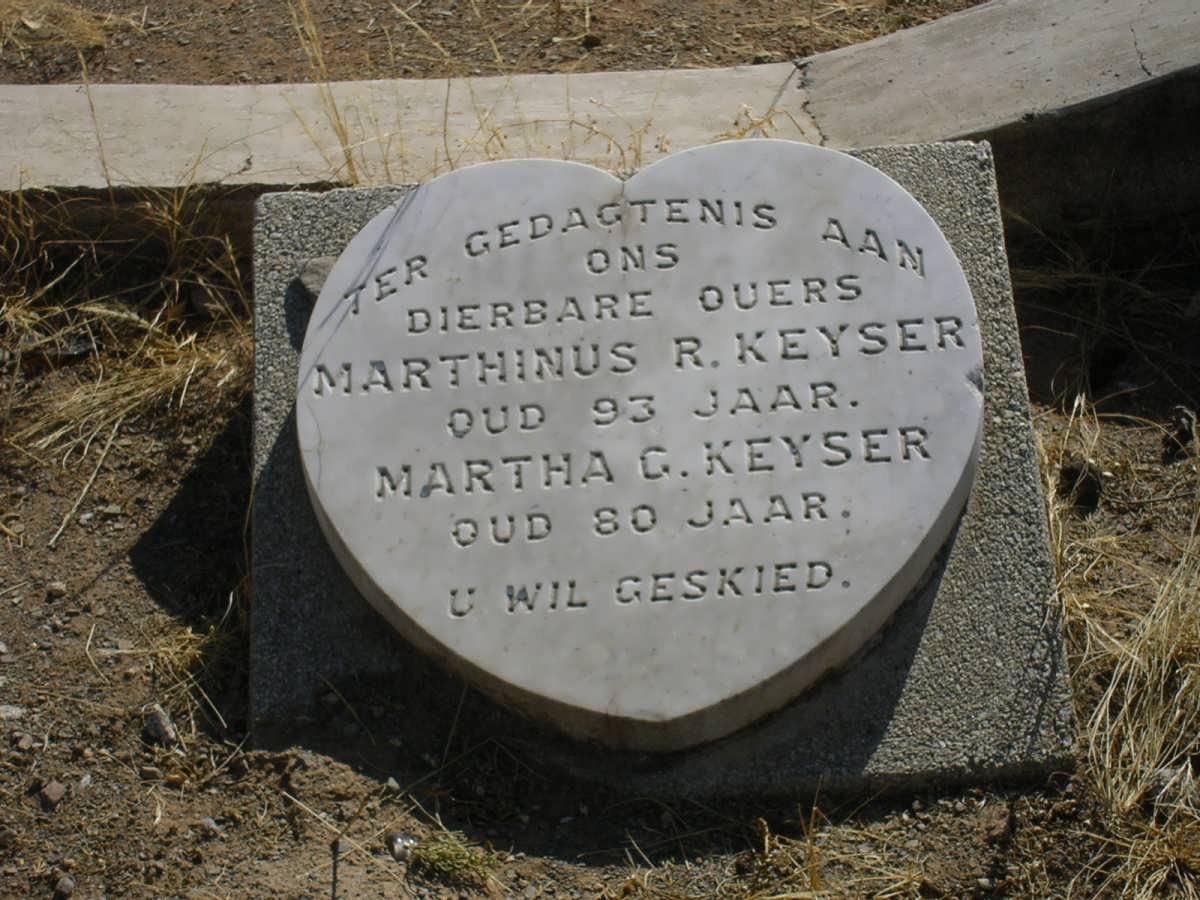 KEYSER Mathinus R. &amp; Martha G.
