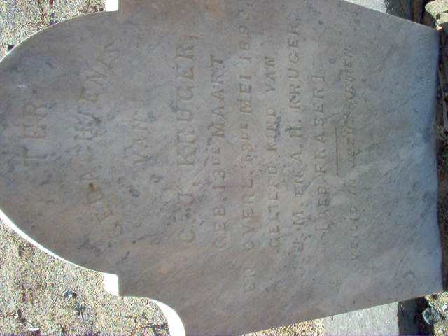 KRUGER C.J. 1893-1893