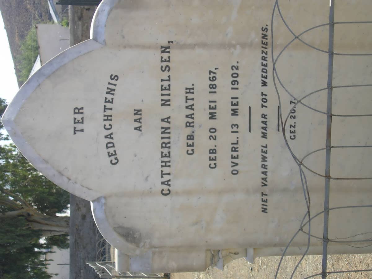 NIELSEN Catherina nee RAATH 1867-1902