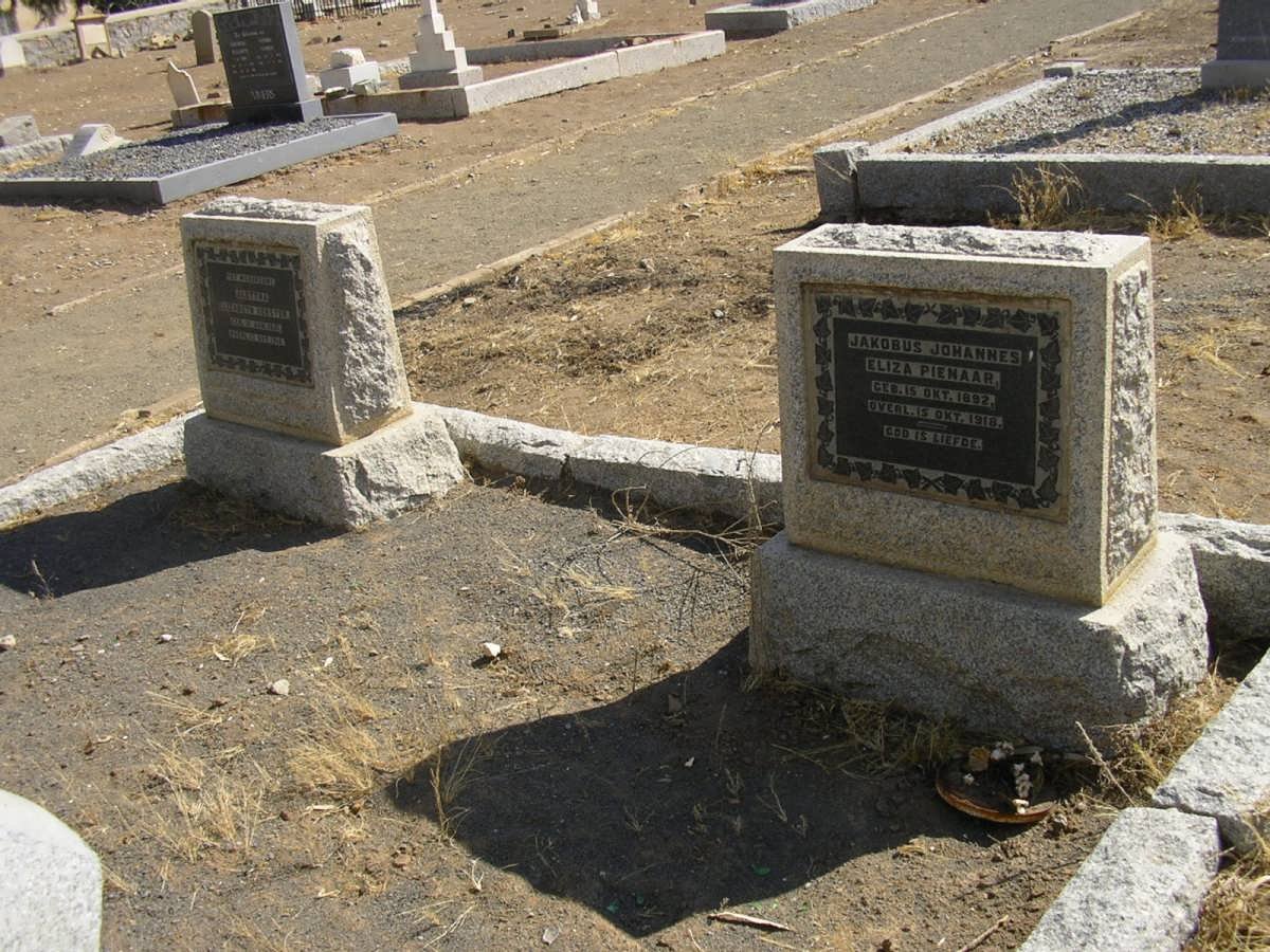 PIENAAR Jakobus Johannes Eliza 1892-1918