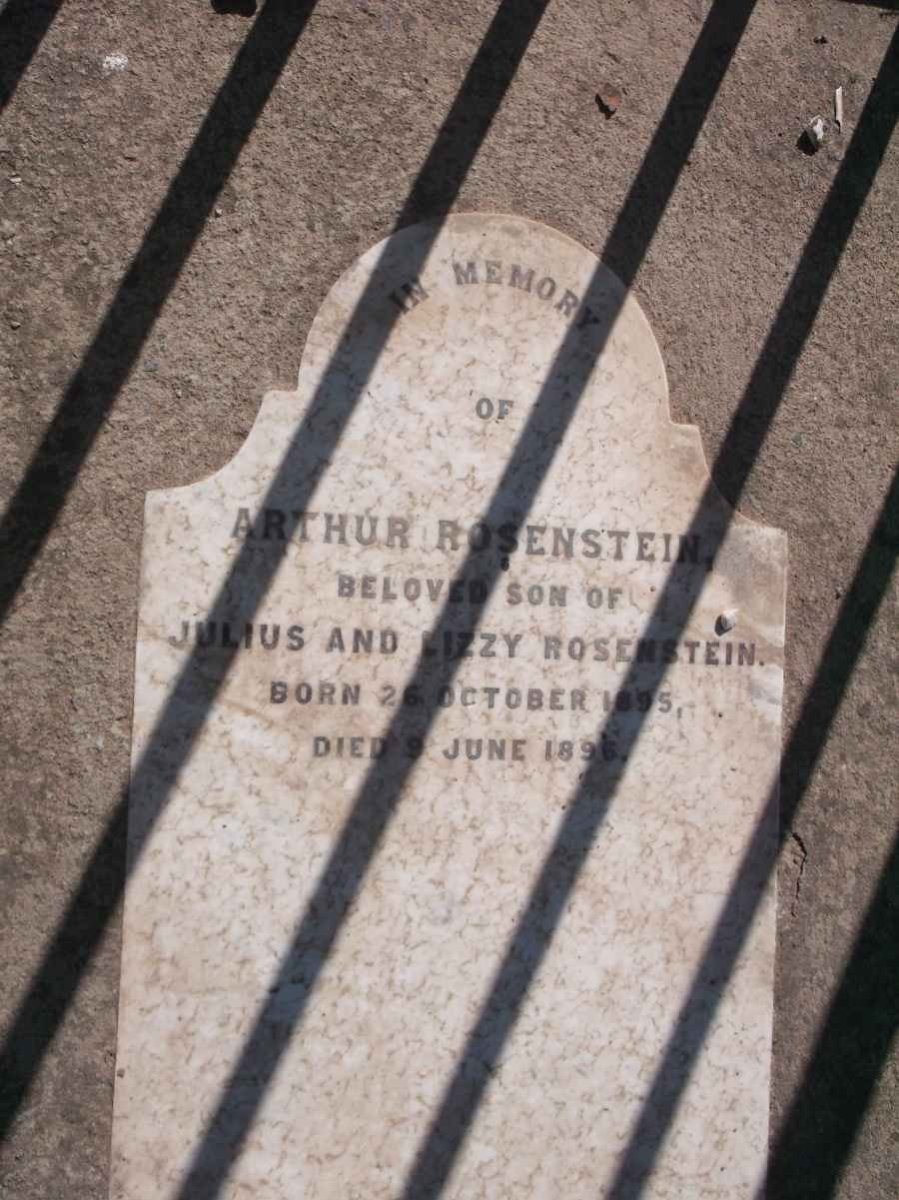 ROSENSTEIN Arthur 1895-1896