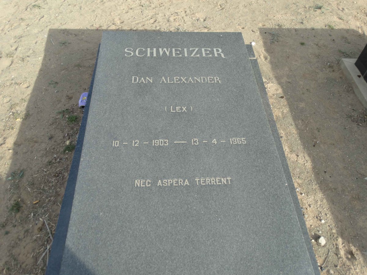 SCHWEIZER Dan Alexander 1903-1965