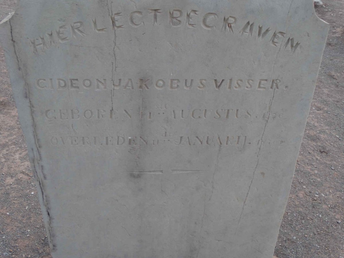 VISSER Gideon Jakobus 18?6-1870