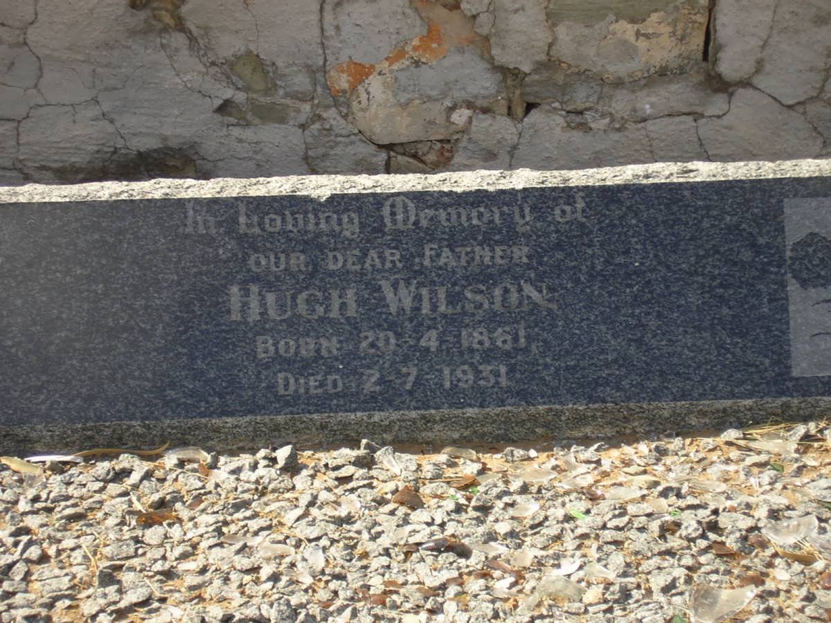 WILSON Hugh 1861-1931
